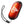 ActionHeat rechargeable hand warmer with red geometric pattern and ram logo