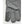 Hestra grey knit glove with textured grip pattern on index finger and thumb