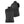 Mobile Warming black quilted heated vest showing front and back views