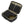 Open black suitcase with internal mesh storage compartments and olive green lining