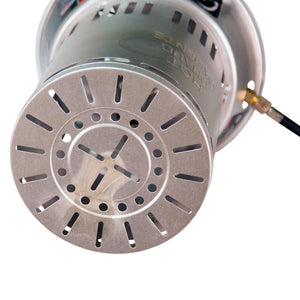 World Marketing stainless steel heater burner head with circular ventilation slots