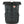 Fjallraven Abisko roll top backpack in black with front bungee cord and side mesh pockets