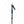 Purtrek trekking pole handle with integrated water filtration tube