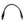 California Heat black coaxial power adapter cable