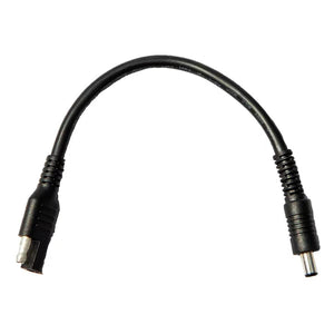 California Heat black coaxial power adapter cable