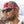 Man wearing a red Chill-Its paisley bandana and black sunglasses