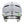 Rear view of white Smith Optics Vida ski helmet with adjustable fit dial and goggle strap retainer