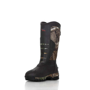 DSG Outerwear tall insulated rubber hunting boot with camouflage pattern