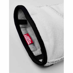 Hestra glove interior with grey fleece lining and G-Loft brand tag
