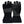 Mobile Warming black heated gloves with adjustable wrist strap and power button
