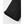 Hestra black glove cuff with velcro closure and perforated palm detail