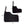Two black perforated cold therapy pads with dimensions labeled in inches