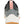 Back view of Muck waterproof sneaker with grey knit upper and white midsole