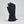 Gordini black insulated winter glove with wrist strap and logo