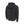 Back view of a black Radians hooded sweatshirt