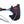 Bar Mitts black neoprene handlebar cover installed on a bicycle handlebar