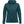 FjallRaven dark teal hooded zip up fleece jacket with chest pocket