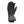 Black and grey waterproof split finger winter mitten