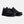 Under Armour black athletic training shoes with mesh upper and textured rubber sole