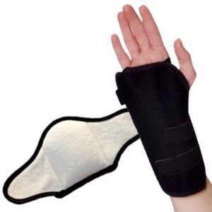 Polar Products black wrist support brace with white insert