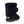 Cloud Nine Sheepskin black suede boot with fur lining and pom pom detail
