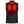 ActionHeat black heated vest showing glowing red heating elements on chest and collar