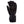 Black RevIt heated motorcycle glove with leather palm and adjustable wrist strap