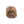 Back view of brown and green suede moccasin slipper with rubber heel patch