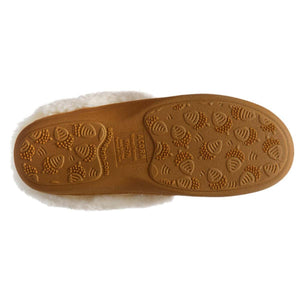 Acorn slipper sole with acorn pattern tread