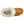 Acorn tan suede slipper with white faux fur lining and decorative stitching