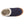Acorn navy blue knit slipper with cream fleece lining and tan suede trim