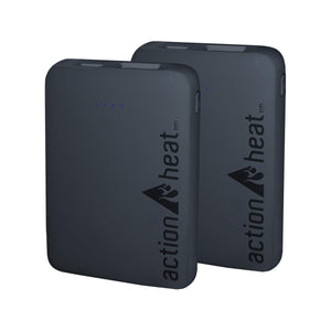 Two ActionHeat rechargeable power banks