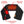 ActionHeat black heated scarf with power bank pouch heating element and touch button control