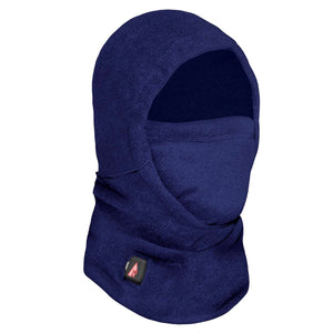 ActionHeat navy blue fleece balaclava with integrated power button
