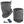 ActionHeat grey fleece neck gaiter with power bank and charging cable