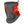 ActionHeat grey heated neck gaiter with red heating element graphic and power button