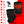 ActionHeat black heated neck gaiter with power bank and feature list including heat settings and fleece lining