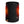 ActionHeat black heated neck gaiter with orange heating element pattern and power button