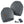 ActionHeat grey knit beanie with battery pack and charging cable