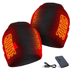 ActionHeat heated beanie with visible heating elements and battery pack
