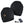 Two black ActionHeat knit beanies with a power bank and USB charging cable