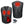 ActionHeat black heated vest showing heating element dimensions and battery pack