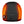 ActionHeat black beanie with orange heating element grid pattern and power button