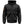 ActionHeat black hooded work jacket with front zipper and kangaroo pockets