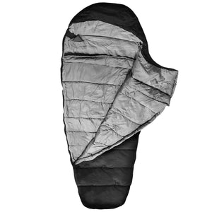 ActionHeat black and grey mummy sleeping bag