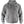 ActionHeat grey zip up hooded sweatshirt with front pockets and power button