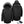ActionHeat black hooded parka with faux fur trim and included battery pack