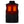 ActionHeat black fleece vest with glowing orange chest heating elements