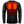 ActionHeat black long sleeve base layer shirt with two glowing orange chest heating panels