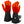 ActionHeat black heated gloves with visible yellow heating elements and battery pack